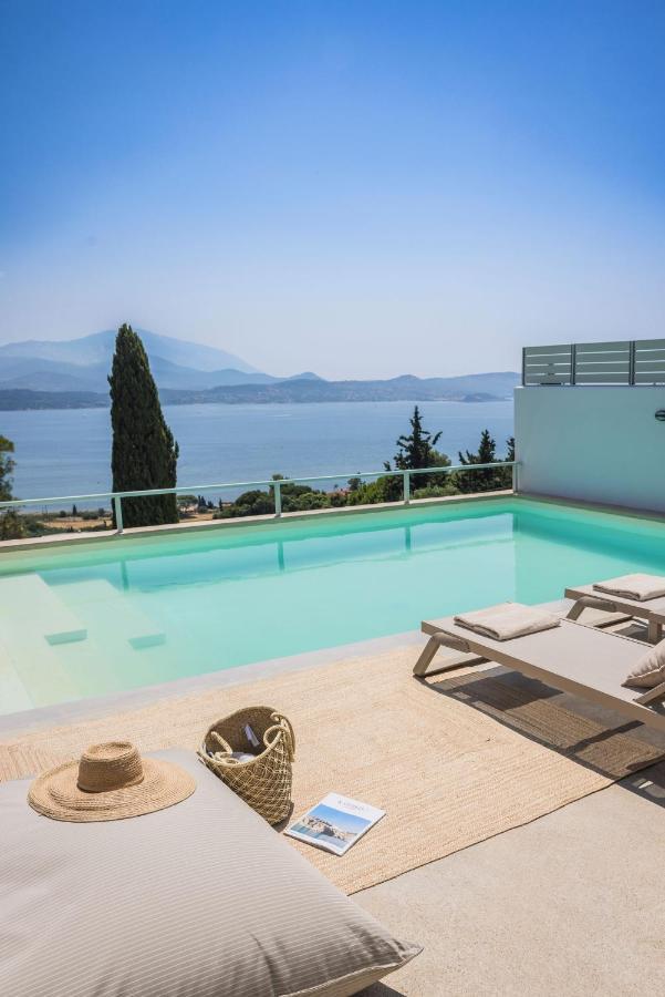 Villa Mirto - Iris Sunset Villas Lépedha Dış mekan fotoğraf