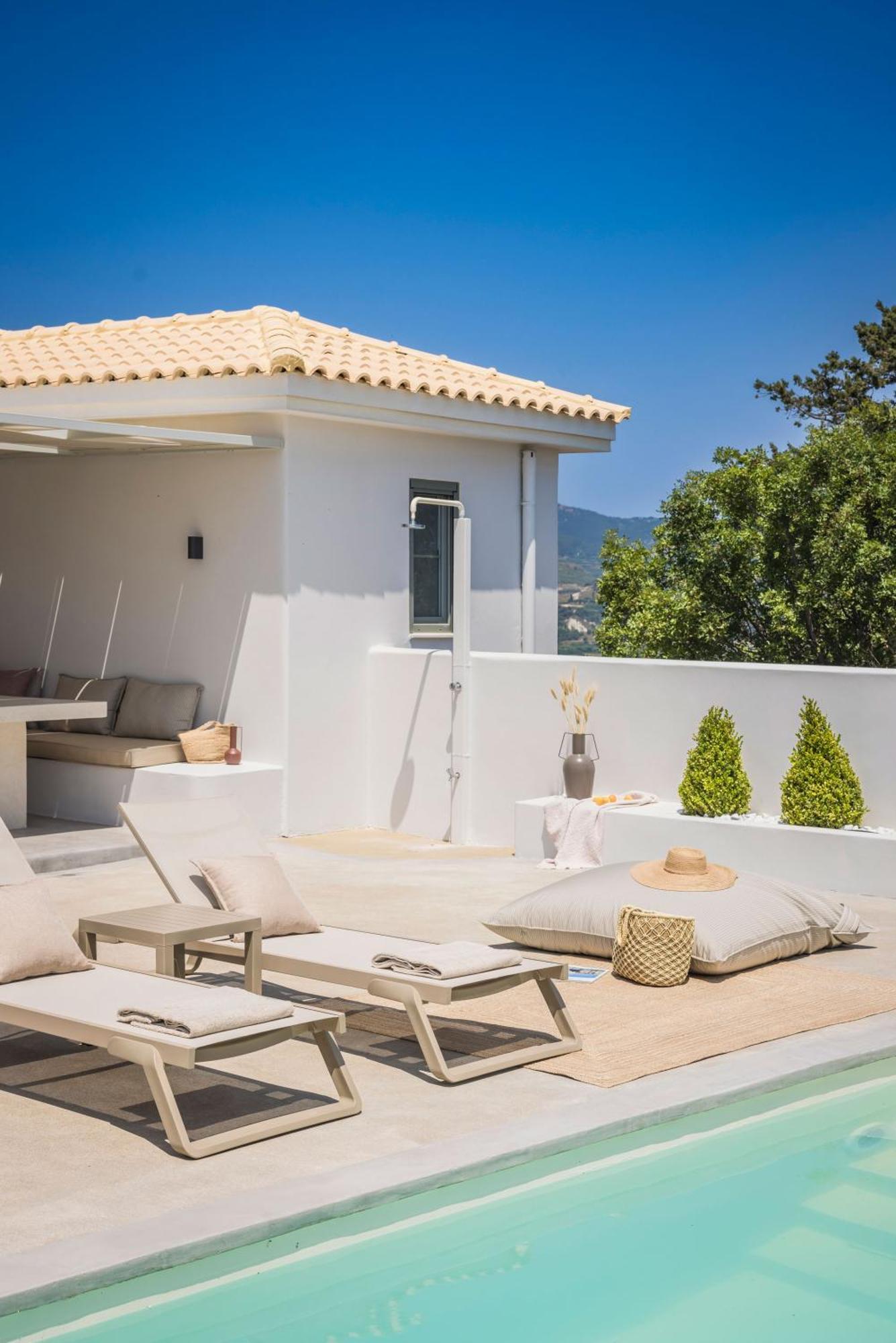 Villa Mirto - Iris Sunset Villas Lépedha Dış mekan fotoğraf