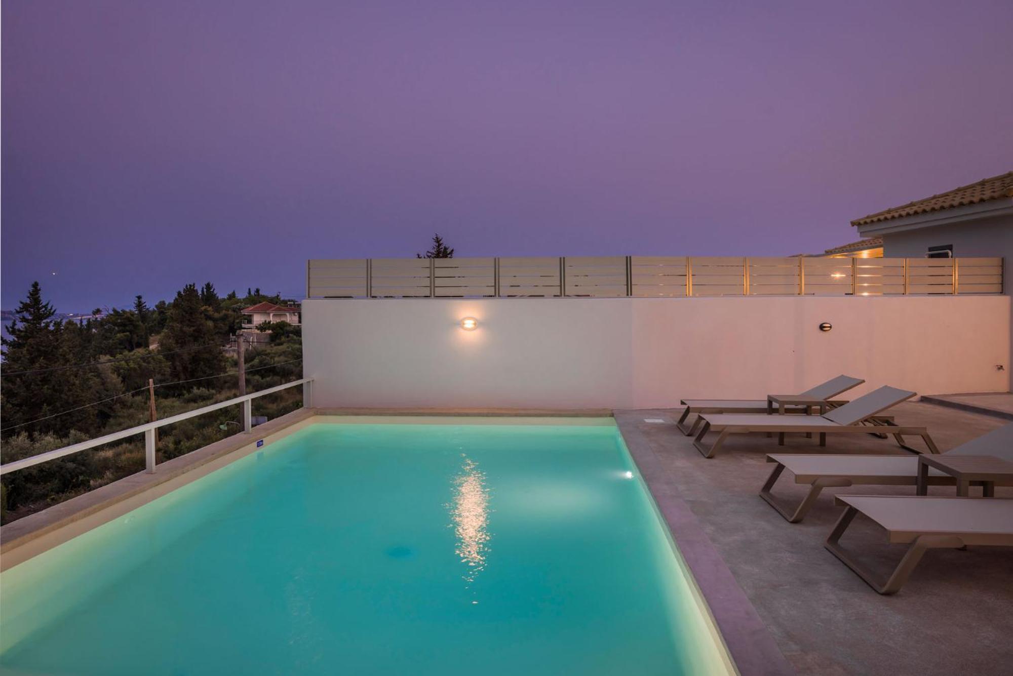 Villa Mirto - Iris Sunset Villas Lépedha Dış mekan fotoğraf